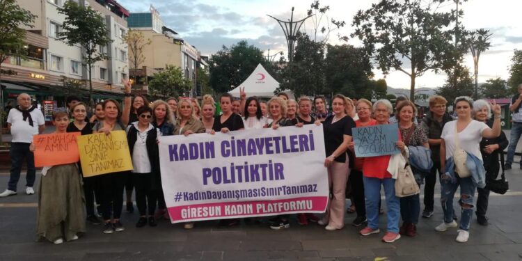 Giresun Kadın Platformu: İran’da direnen kadınlar cesaret veriyor