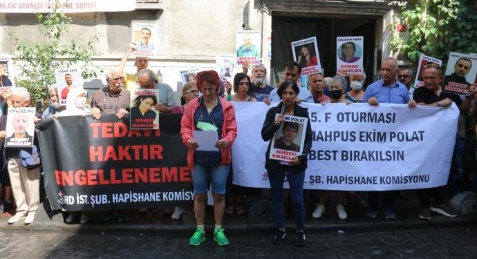 İHD: 34 gündür açlık grevinde olan Polat, hastaneye sevk edilsin