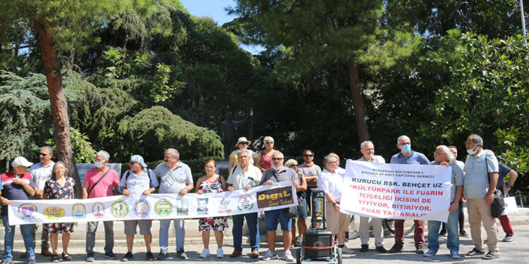 Kültür Park’ın fuar alanı olarak kullanılmasına tepki