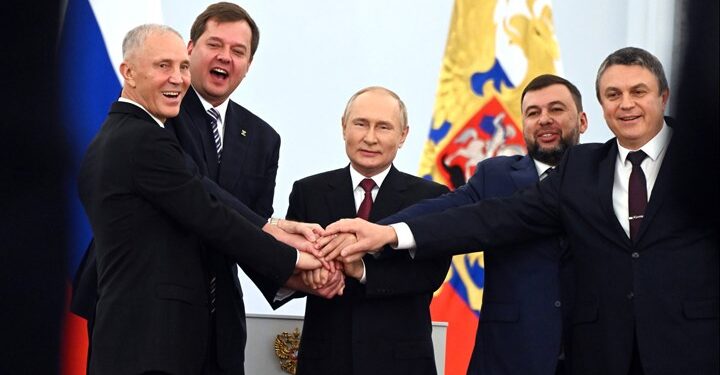 Putin dört bölgenin ilhakını açıkladı