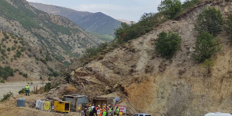 Peri Vadisi maden sahasında bilirkişi keşfi