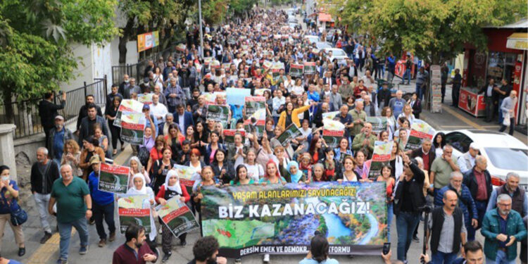 Dersim’de talana karşı miting: Biz kazanacağız