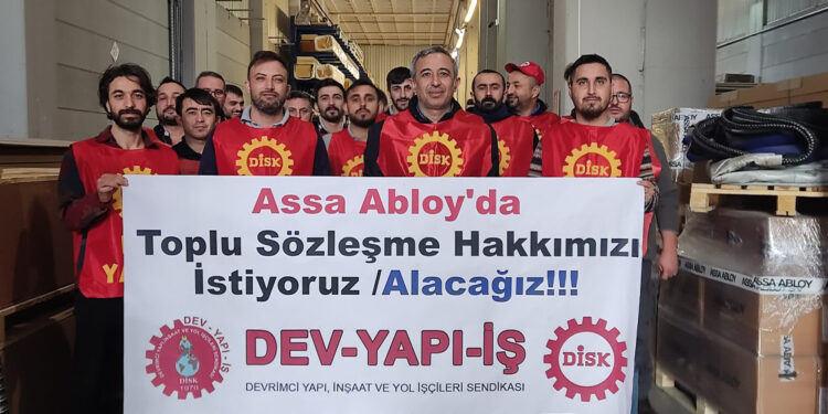 Assa Abloy’da 1 günlük iş bırakma eylemi