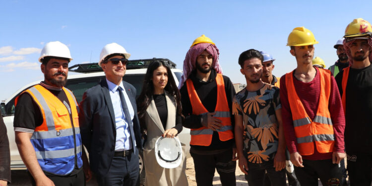 Fransa Büyükelçisi Şengal’i ziyaret etti