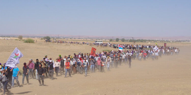 Ayla Akat Ata Kobanê eylemlerini değerlendirdi: IŞİD zulmüne tepki