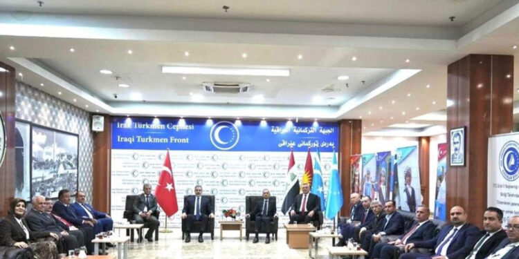 MİT Müsteşarı Fidan, Türkmen Karargahı yetkilileriyle görüştü