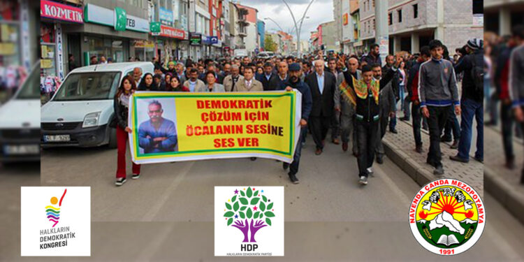 HDK, HDP ve MKM’den ‘Özgürlük Yürüyüşü’ne çağrı