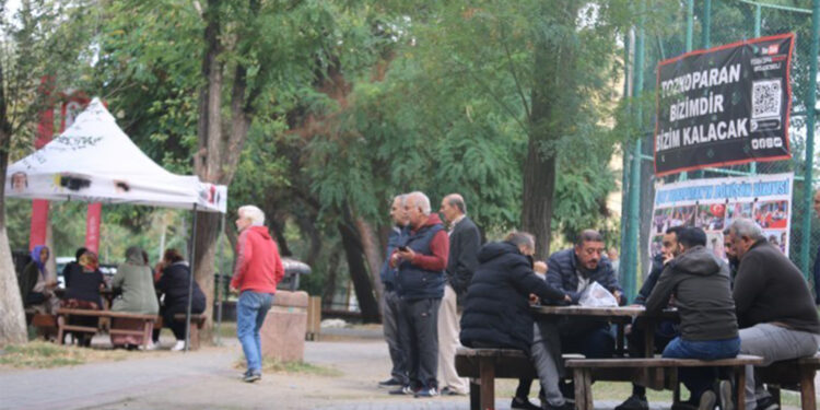 Tozkopran halkı sermayeye karşı direniyor