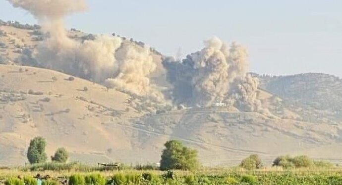 Pêncwên ve Balekayeti bombalandı