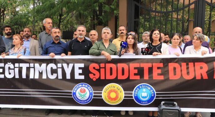 Diyarbakır’da öğretmene yapılan saldırı kınandı