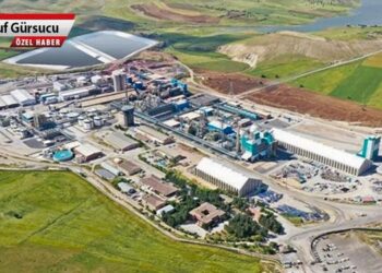 Cengiz Holding Eti Bakır Mazıdağı tesislerinde Kastamonu'dan getirdiği bakır piritlerinden kobalt, lityum, çinko vd. madenleri liç yöntemiyle ayrıştırırken, bölge zehirli atık deposu halini alıyor.