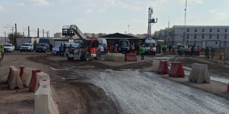 Rönesans Holding işçileri eylem yaptı