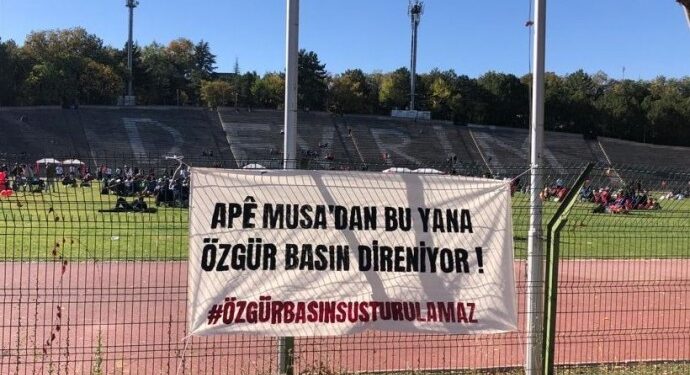 ODTÜ’de özgür basına destek