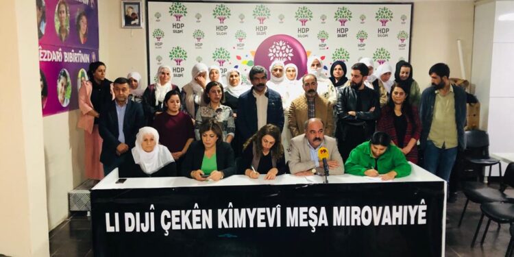 Silopi’de kimyasal silahlara karşı yürüyüş düzenlenecek