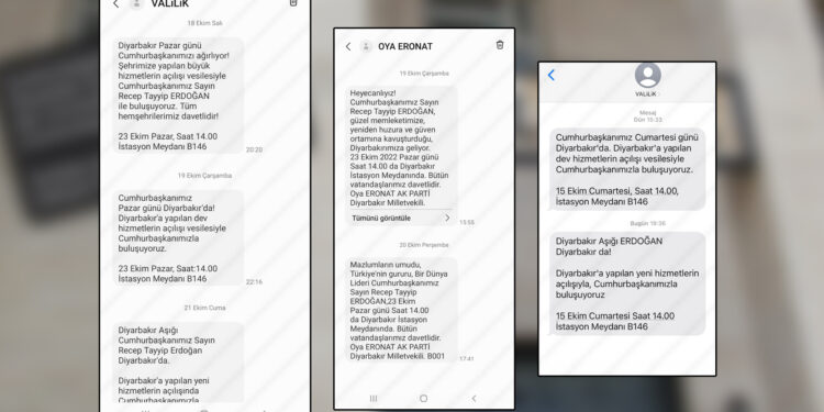 Valilikten Diyarbakırlılara Erdoğan mesajı