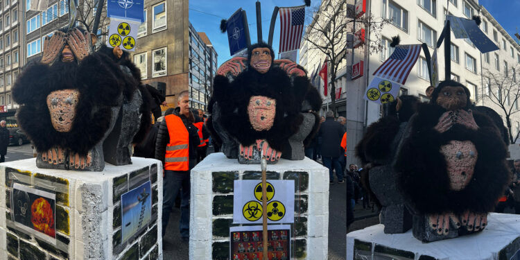 Düsseldorf’ta kimyasala karşı binler toplandı: Her Kürt mücadelesine sahip çıkmalı