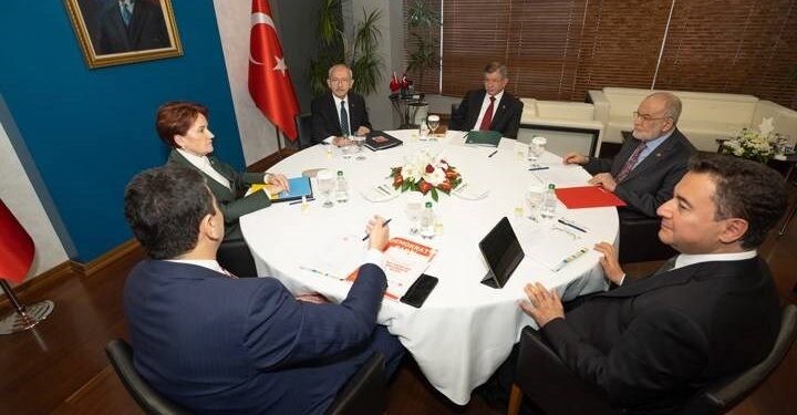 6’lı masa DEVA Partisi ev sahipliğinde toplandı