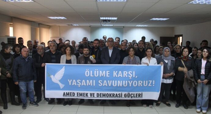 Amed Emek ve Demokrasi Güçleri: Gözaltıları serbest bırakın
