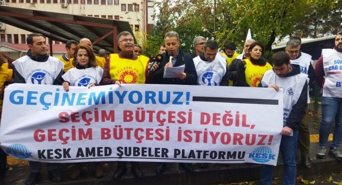 KESK Ankara’da bütçe mitingi düzenleyecek