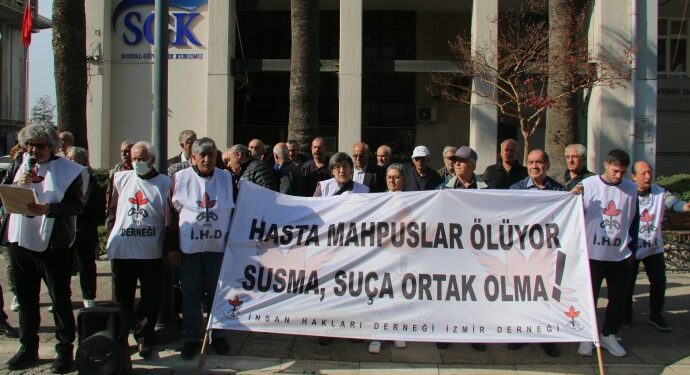 Yüzde 98 engelleri raporlu tutuklu 4 defa kalp krizi geçirdi