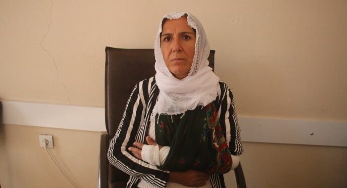 Polis şiddeti: Barış Annesi Nebahat İşçi’nin kolu çıktı 