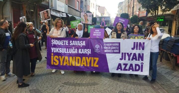 Kadınlardan 25 Kasım’a çağrı: Gelin direnişi büyütelim