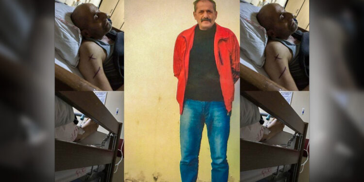 Yatalak durumdaki hasta tutukluya kelepçeli tedavi