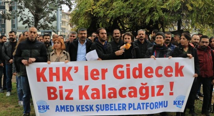 KESK Amed Şubeler Platformu: İhraçlara karşı mücadele edeceğiz