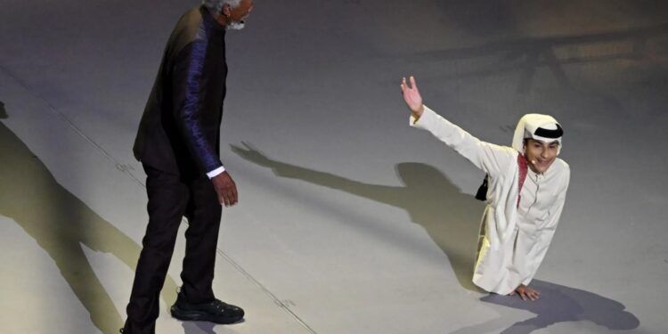 Freeman hep bu fotoğrafla hatırlanacak