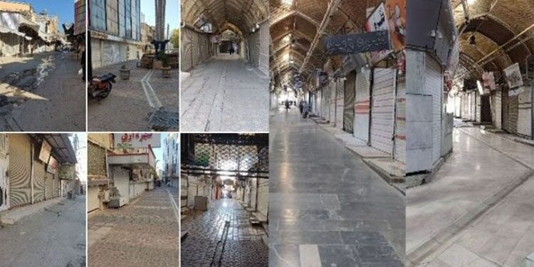 Genel grev başladı: Rojhilat genelinde kepenkler kapalı