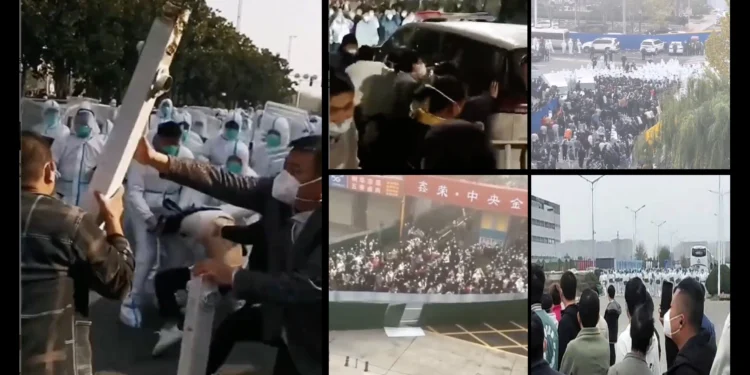 Çin’deki iPhone fabrikasında işçiler ayaklandı