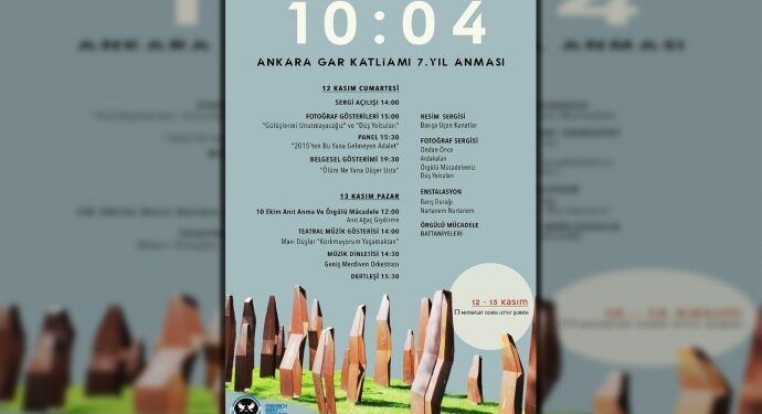 Katliamların 7. yılında ‘Bellek ve Sanat ile İyileşme’ etkinlikleri