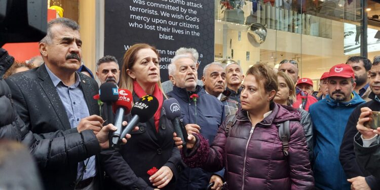 Çerkezoğlu: Savaşa karşı yaşama sahip çıkacağız