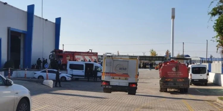 Amed’de OSB’de patlama: 1 ölü 4 yaralı