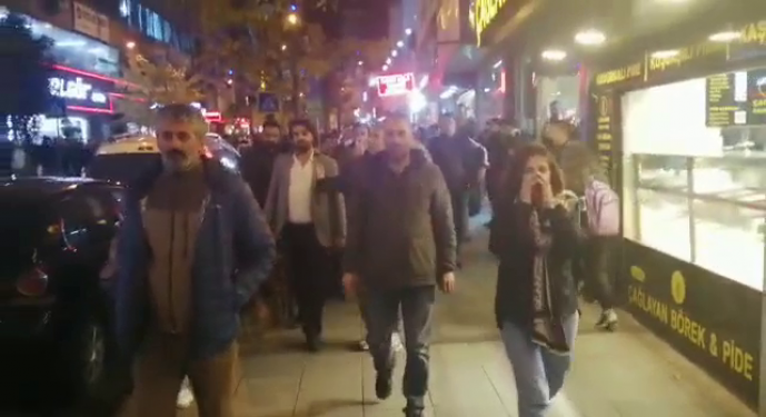 İstanbul’da hava saldırıları protestoları: 10 gözaltı