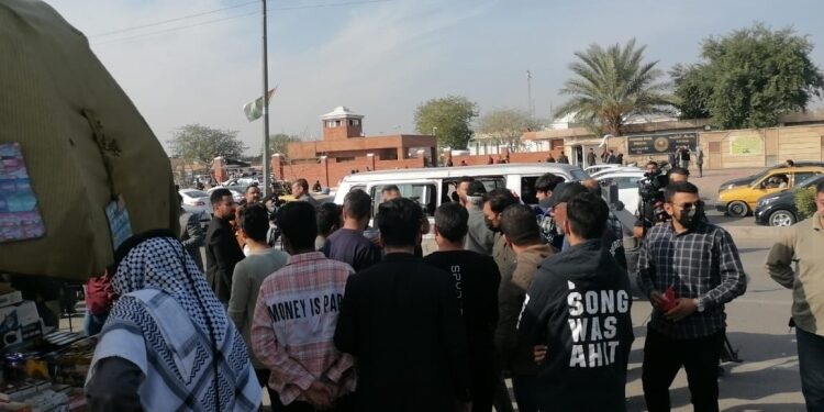 Bağdat’ta Türkiye protestosu