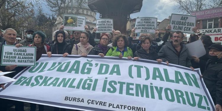 BUÇEP: Uludağ’da (T)Alan Başkanlığı’na hayır!