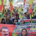Rojava halkı tecritte karşı yürüdü