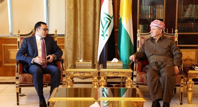 Barzani ve Türkiye Başkonsolusu Şengal gündemi için bir araya geldi