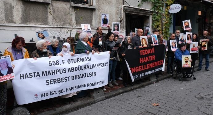 ‘Hasta tutuklu Abdulhalim Kırtay serbest bırakılmalı’