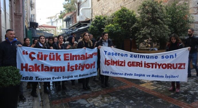 Ege’de işçi direnişleri yayılıyor: 512 işçi işten çıkarıldı
