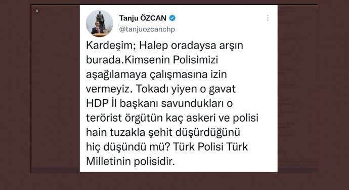 Ferhat Encu, Tanju Özcan hakkında suç duyurusunda bulundu