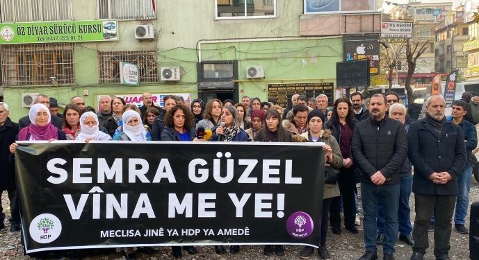 Semra Güzel için eylem: Siyaset hakkına müdahale