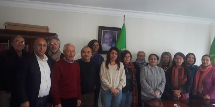 Siyasi parti temsilcilerinden DBP’ye dayanışma ziyareti