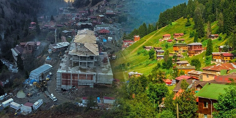 Ayder’i de betona gömdüler