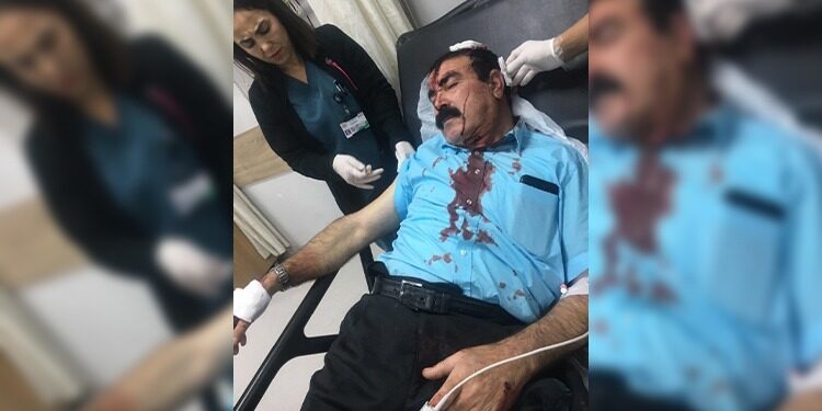 Korucular bir yurttaşa çekiç ve sopalarla saldırdı