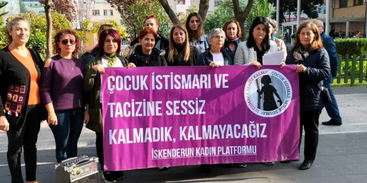 İskenderun Kadın Platformu: Lanzarote Sözleşmesi’ni uygulatacağız