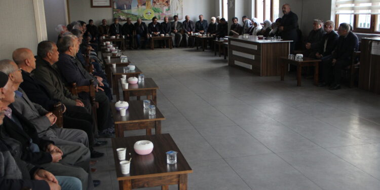 Havva Alkan'ın taziyesi.