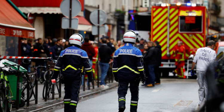 Paris saldırganının yakalanma anı