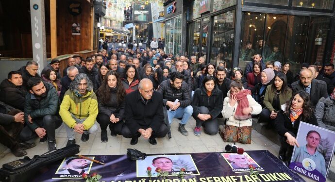 DBP’ye operasyon ve Paris Katliamı birçok kentte protesto edildi